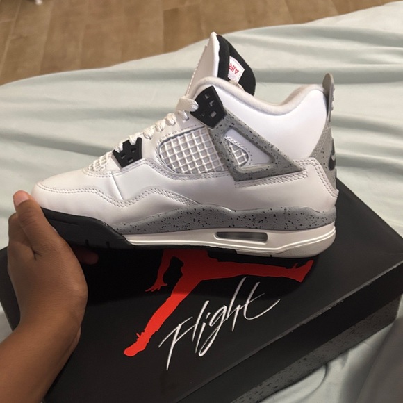cement jordan 4s